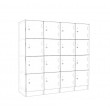 Lockers 16 Doors - Bank of 4 x high & 4 x Wide